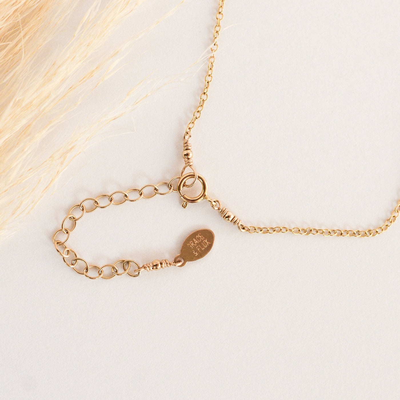 Delicate Golden X Necklace