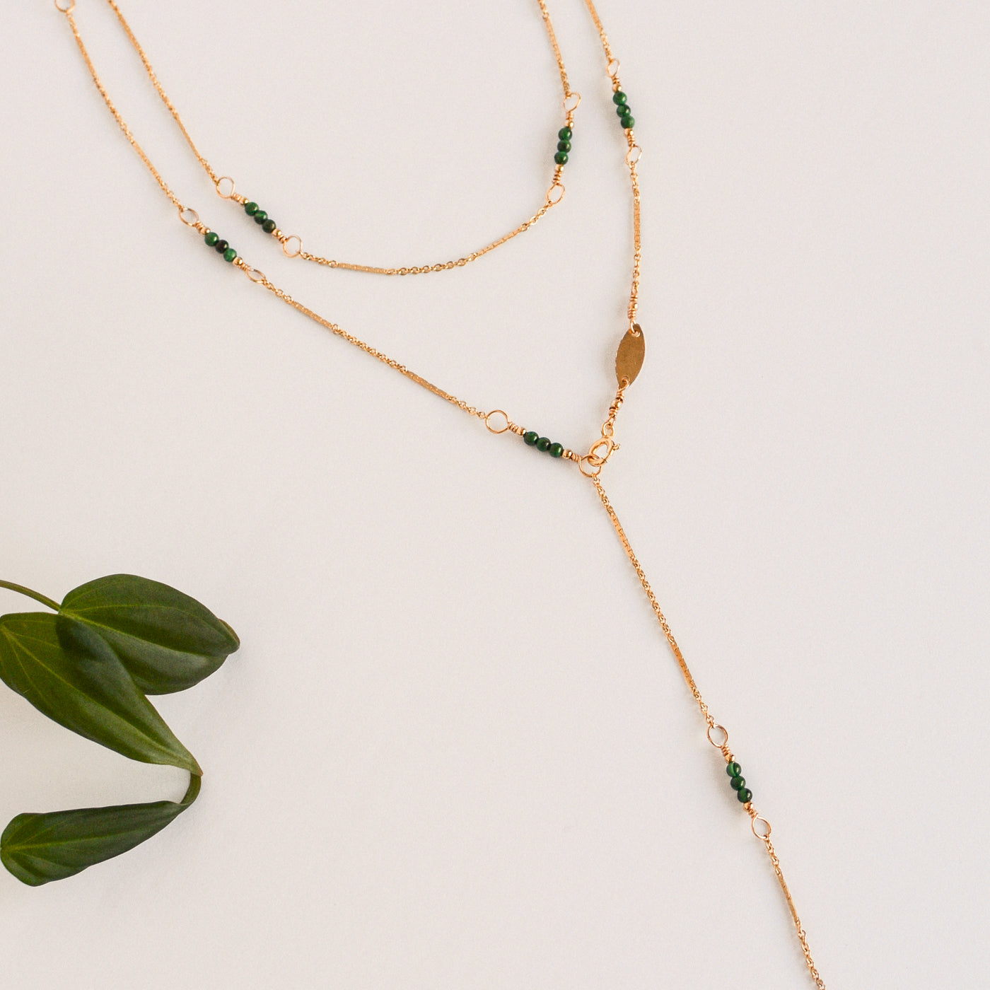 Lariat Link Necklace