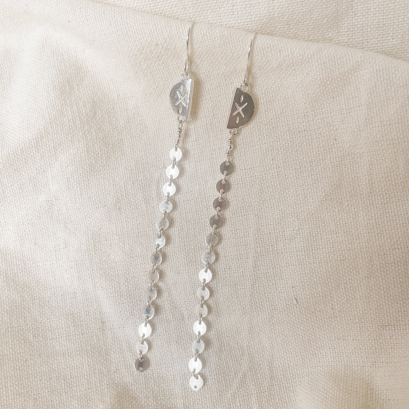 Shimmer Drop Earrings